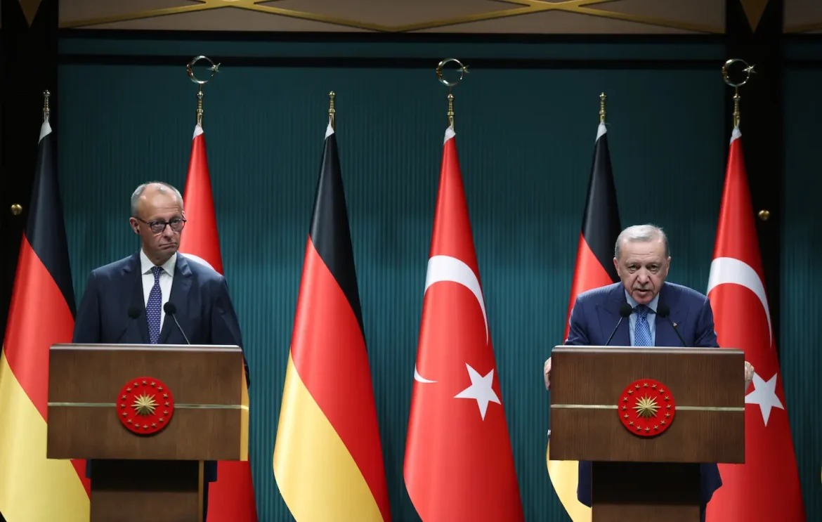 Merz und Erdogan