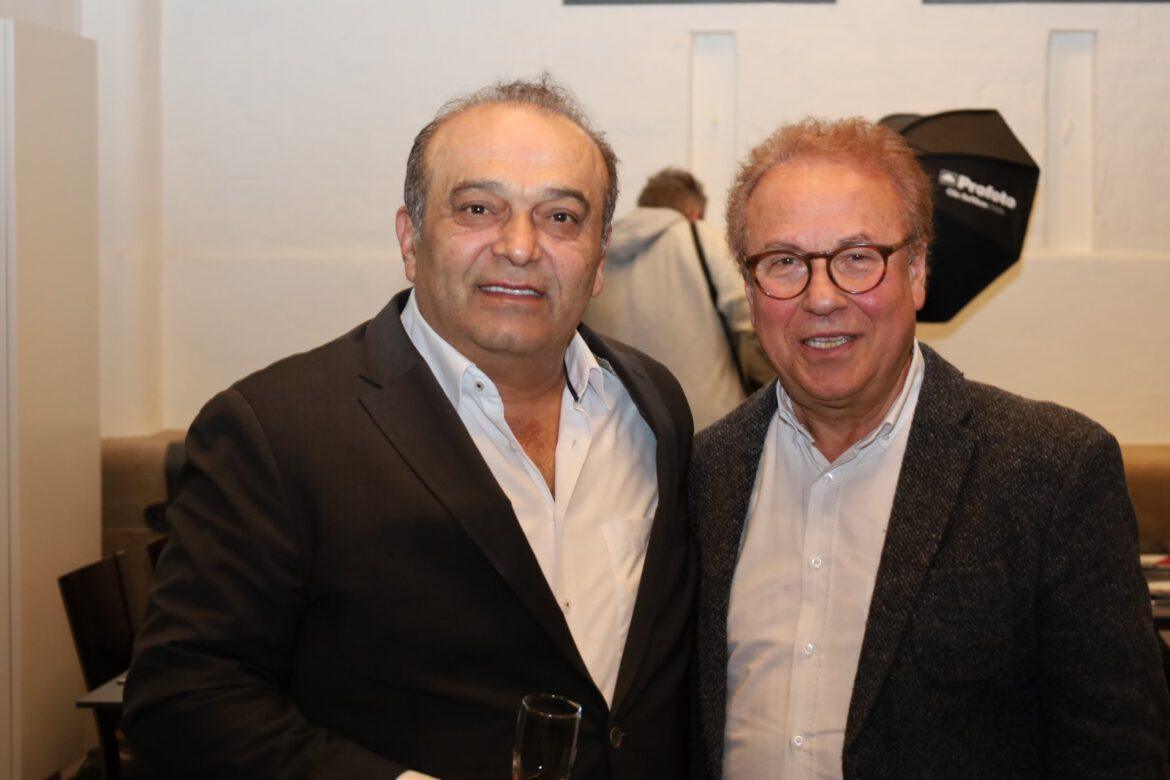 Aytaç Savurur ve Fremden Info Sorumlu Müdürü Cumali Yağmur